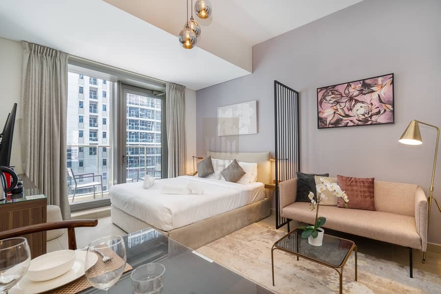 Furnished Bright Studio | Canal View | Near Metro Furnished Bright Studio | Canal View | Near Metro