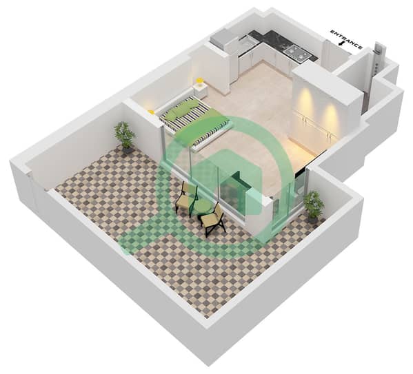 Type B Unit 03 Floor 1