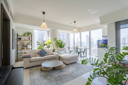2 Bedroom Flat for Sale in Downtown Dubai, Dubai - Best Layout | Partial Burj View - Blvd | Rented