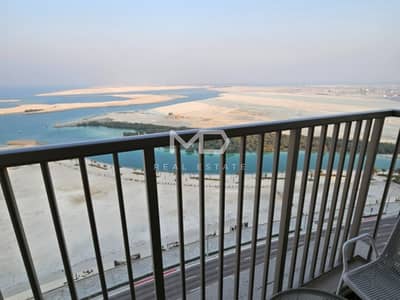 1 Bedroom Apartment for Sale in Al Reem Island, Abu Dhabi - Full Sea View | Fully Furnished | On High Floor