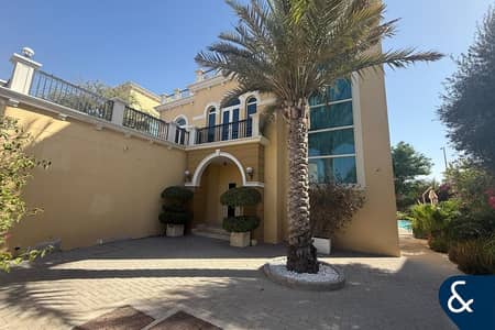4 Bedroom Villa for Rent in Jumeirah Park, Dubai - UNFURNISHED | PRIVATE POOL | ROOF TERRACE