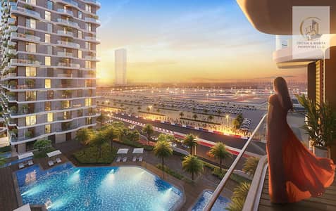 1 Спальня Апартамент Продажа в Мотор Сити, Дубай - TAKAYA_Balcony 1_1. png