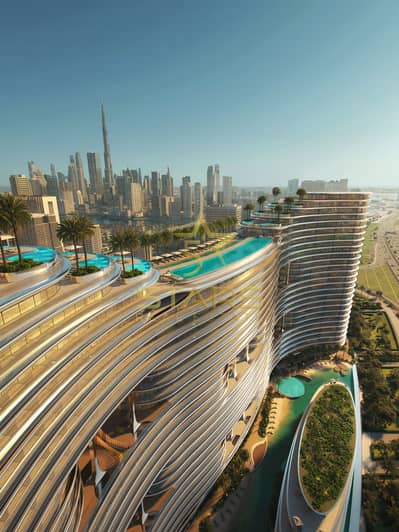 استوديو  للبيع في الخليج التجاري، دبي - Aquarise Exterior-8. jpg