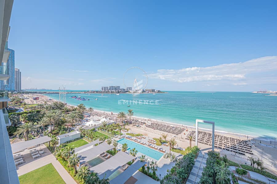 Private Beach Access | Ain Dubai View | Luxurious Private Beach Access | Ain Dubai View | Luxurious
