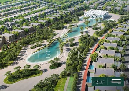 巴拉希， 夏尔迦 2 卧室联排别墅待售 - Aerial Render - Hayyan by Alef. jpg
