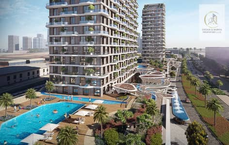 汽车城， 迪拜 2 卧室单位待售 - TAKAYA_Pool 1_2. png