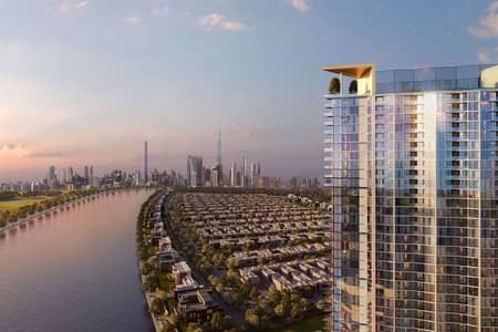 2 Bedroom Apartment for Sale in Sobha Hartland, Dubai - First Row Lagoon View | High Floor | Maids | PHPP