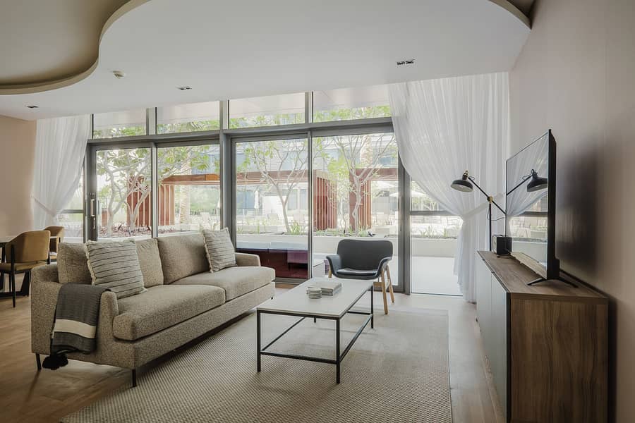 Courtyard View | Furnished | Flexible Terms