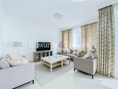 2 Bedroom Flat for Rent in Jumeirah Beach Residence (JBR), Dubai - 2 Beds + Maids | Fully Furnished | Sea View