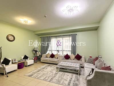 3 Bedroom Apartment for Rent in Jumeirah Beach Residence (JBR), Dubai - Spacious | 3 Bedroom + Maids | Semi-Furnished