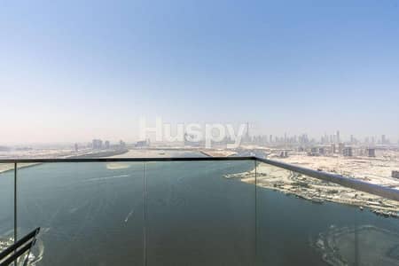 2 Bedroom Apartment for Rent in Dubai Creek Harbour, Dubai - Full Burj View | High Floor | Semi Upgraded