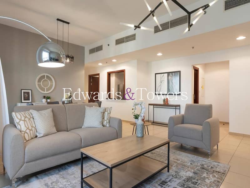 Spacious | Furnished | Marina View | High Floor