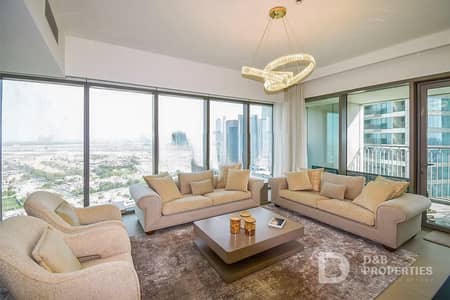 3 Bedroom Flat for Rent in Za'abeel, Dubai - Corner Unit | Burj View | Furnished | Vacant