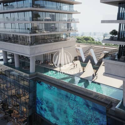 1 Спальня Апартамент Продажа в Дубай Харбор, Дубай - S061-Pool-Deck-5k. jpg
