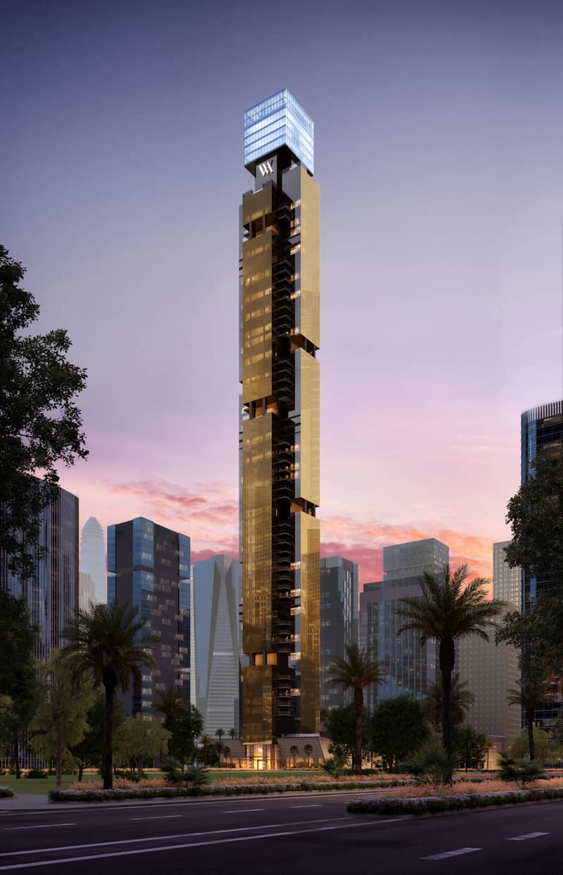 4 RARE WA TOWER_Ext-STREET-night_8K. jpg