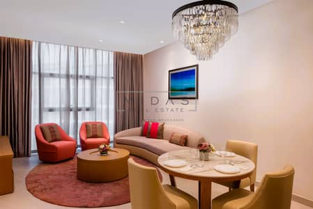 شقة فندقية 1 غرفة نوم للايجار في ديرة، دبي - One Bedroom Apartment Living Room JOCH_005_051223. jpg