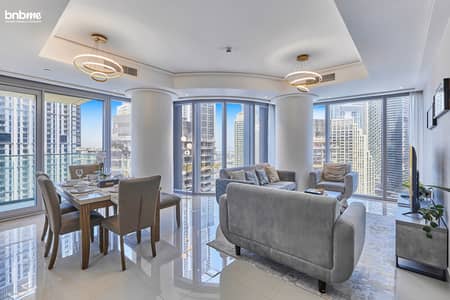 2 Bedroom Apartment for Rent in Downtown Dubai, Dubai - Living Room 3. jpg
