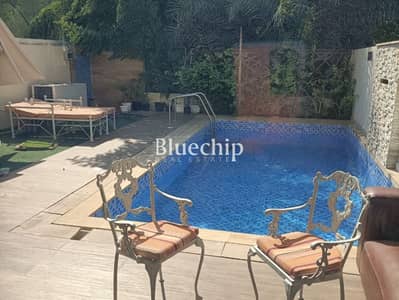 4 Bedroom Villa for Sale in Jumeirah Village Circle (JVC), Dubai - Private Pool | Fully Furnished | Good Location