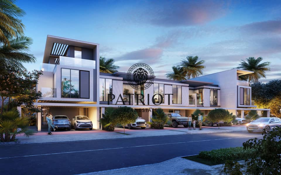 2 Townhouse Front View Night. jpg