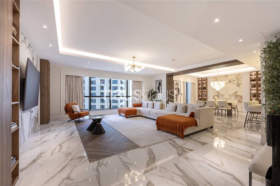 Fully Renovated | Exquisite | Marina and Sea Views
