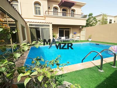 5 Bedroom Villa for Sale in Khalifa City, Abu Dhabi - Golf View | Premier Location | Modern lifestyle