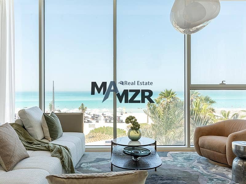 Full Sea View | 3beds + maid | Beach Access