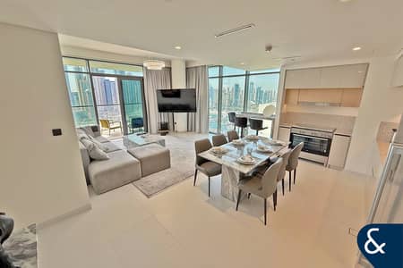 3 Bedroom Flat for Sale in Dubai Harbour, Dubai - Marina Skyline Views | Beach Access | Vacant