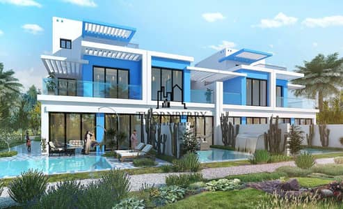 4 Cпальни Таунхаус Продажа в Дамак Лагунс, Дубай - Santorini-23. jpg