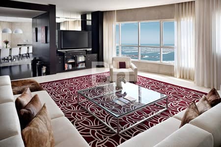 4 Bedroom Hotel Apartment for Rent in Dubai Marina, Dubai - Penthouse | Fully Furnished | Sea View