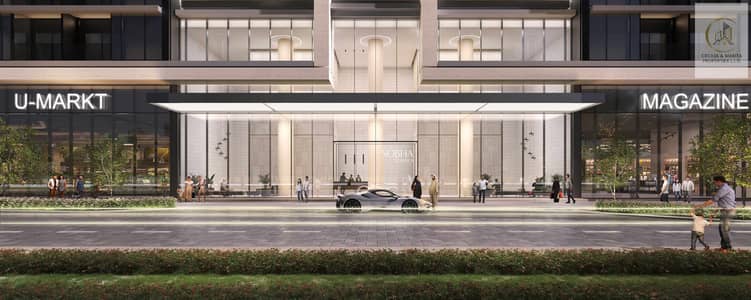 1 Спальня Апартаменты Продажа в Мотор Сити, Дубай - Tower A - Entrance. jpg