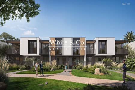 3 Bedroom Townhouse for Sale in Haven by Aldar, Dubai - Premium Row | Serene | Backing The Villa