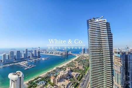 4 Bedroom Penthouse for Sale in Dubai Marina, Dubai - 4 Bed Penthouse | Palm Views | Vacant