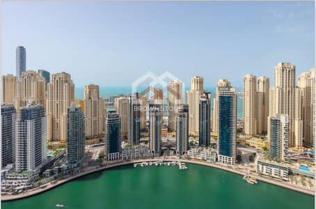 3 Bedroom Apartment for Rent in Dubai Marina, Dubai - Contemporary Layout | Corner Unit | Marina View