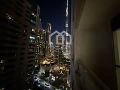 Burj View ! Middle Floor Double balcony