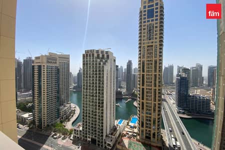 1 Bedroom Apartment for Rent in Jumeirah Beach Residence (JBR), Dubai - High Floor I Full Marina View I Large Size 1 Bedroom Apartment for Rent in Jumeirah Beach Residence (JBR), Dubai - High Floor I Full Marina View I Large Size