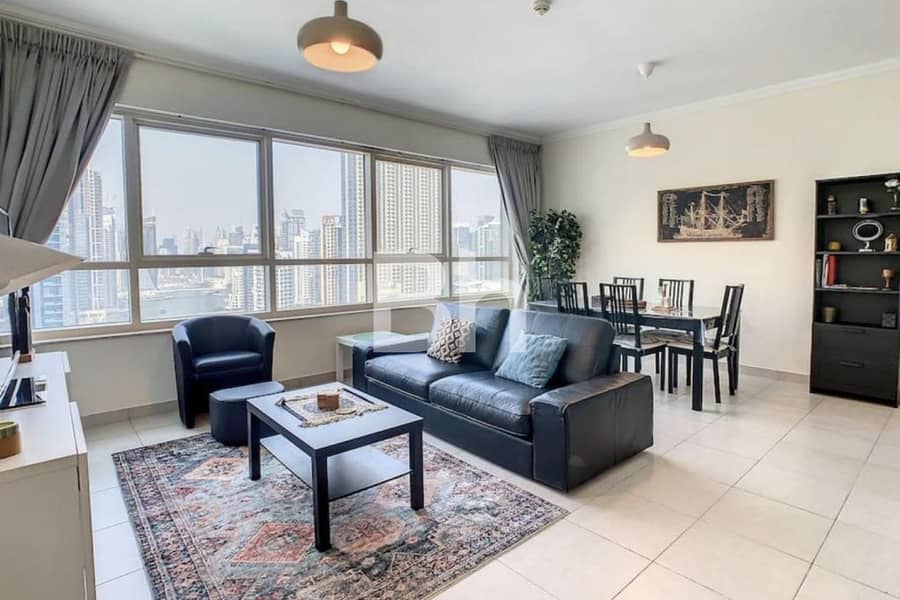 Full Marina View | Furnished | Chiller Free