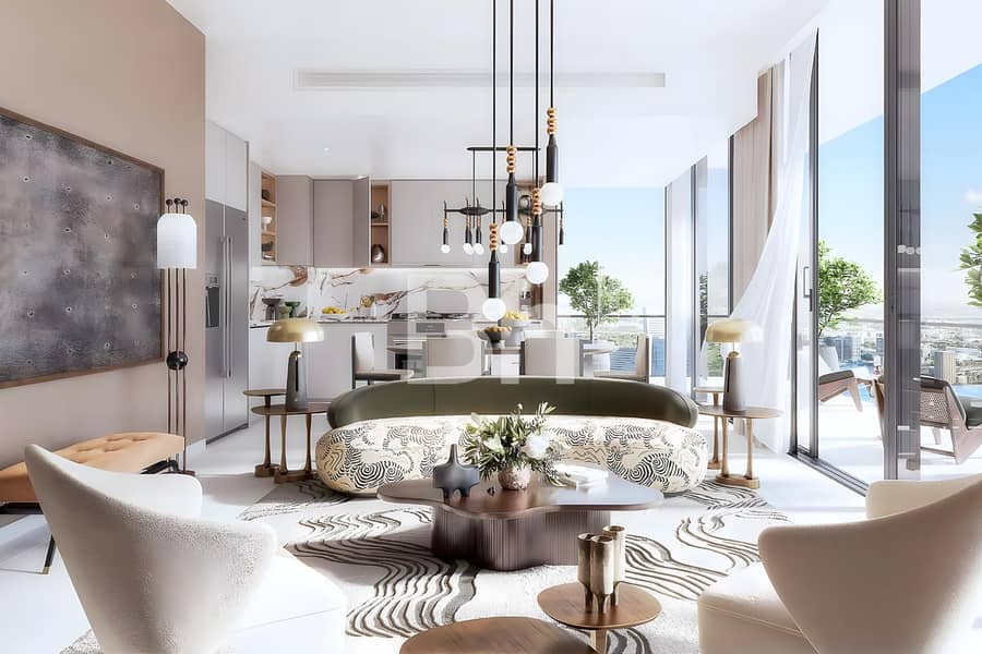 位于迪拜溪港，溪流2号大楼 1 卧室的公寓 1970000 AED - 8461305