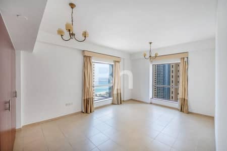 2 Bedroom Apartment for Rent in Jumeirah Beach Residence (JBR), Dubai - Spacious 2-Bed  | Bahar Cluster | Sea View