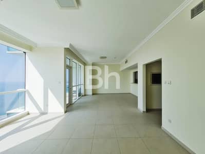 2 Bedroom Flat for Rent in Jumeirah Beach Residence (JBR), Dubai - Semifurnished | 2 car park | High Floor