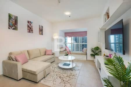 1 Bedroom Apartment for Rent in Dubai Marina, Dubai - Furnished | Well-Maintained | Modern
