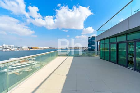 2 Bedroom Apartment for Sale in Al Raha Beach, Abu Dhabi - Huge Terrace | Vacant | Direct Sea View