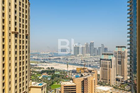 3 Bedroom Flat for Rent in Jumeirah Beach Residence (JBR), Dubai - Furnished | Sea View | High Floor