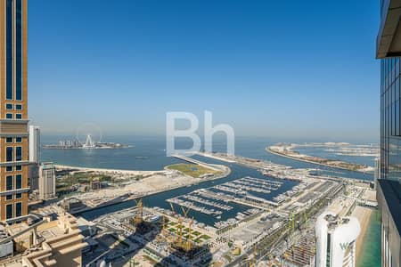 2 Bedroom Flat for Sale in Dubai Marina, Dubai - Full Sea View | High Floor | Vacant on Transfer