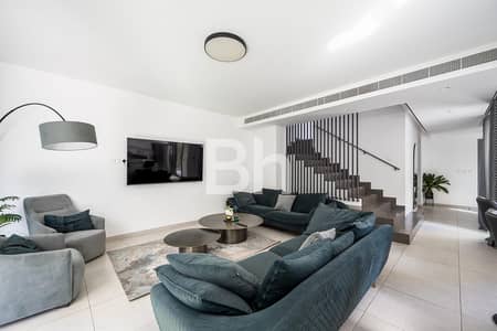 3 Bedroom Villa for Sale in Aljada, Sharjah - Semi Detached 3 bedroom | Extended Living hall