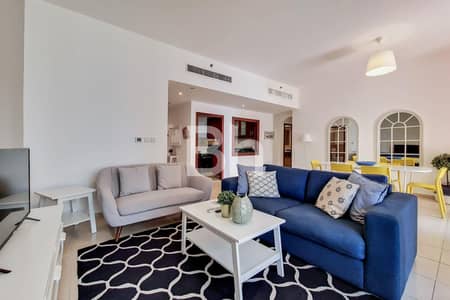 2 Bedroom Flat for Rent in Jumeirah Beach Residence (JBR), Dubai - Beautiful Sea View |  Furnished | Vacant