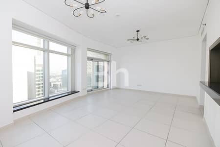 2 Bedroom Apartment for Rent in Downtown Dubai, Dubai - Unfurnished | Chiller Free | Ready to Move In