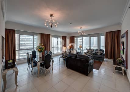2 Bedroom Flat for Rent in Dubai Marina, Dubai - Marina views | Fully furnished | Bills included