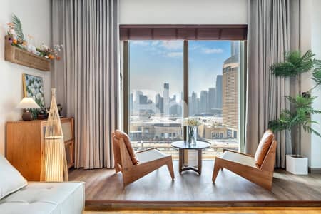 2 Bedroom Apartment for Rent in Za'abeel, Dubai - Fully Upgraded | Prime Location | Burj Khalifa View
