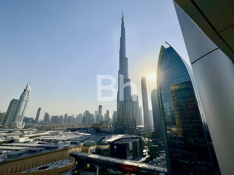 Burj Khalifa view | Fully furnished | Serviced