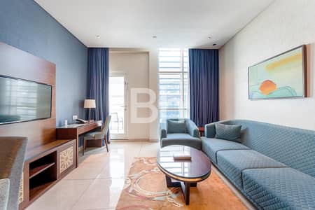 1 Bedroom Hotel Apartment for Rent in Business Bay, Dubai - Fully Furnished | Bills Included | City View
